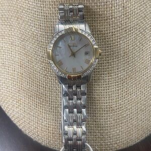 NWT Citizen Eco-Drive Silhouette Two-Tone Dress Watch